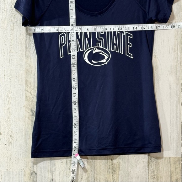 Penn State PSU Women's Dry Fit Blue Penn State Short Sleeve Tee - Picture 4 of 8